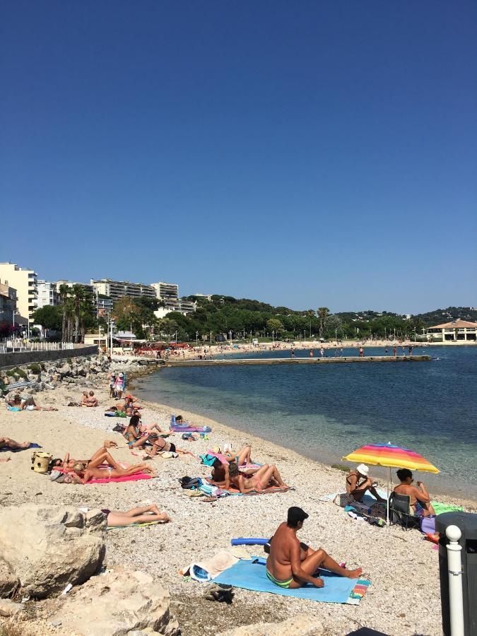 Goeland 3, Climatise, Wifi, Balcons Petite Vue Mer Laterale Au 3 Eme Etage Sans Ascenseur 土伦 外观 照片