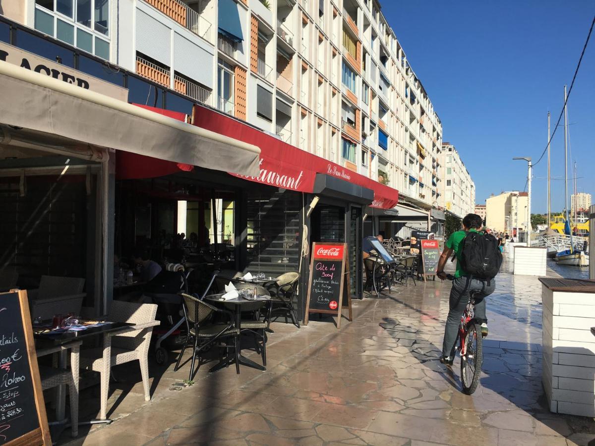 Goeland 3, Climatise, Wifi, Balcons Petite Vue Mer Laterale Au 3 Eme Etage Sans Ascenseur 土伦 外观 照片